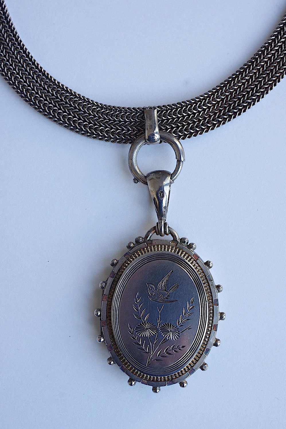 collier antique アンティーク ペンダント ロケット