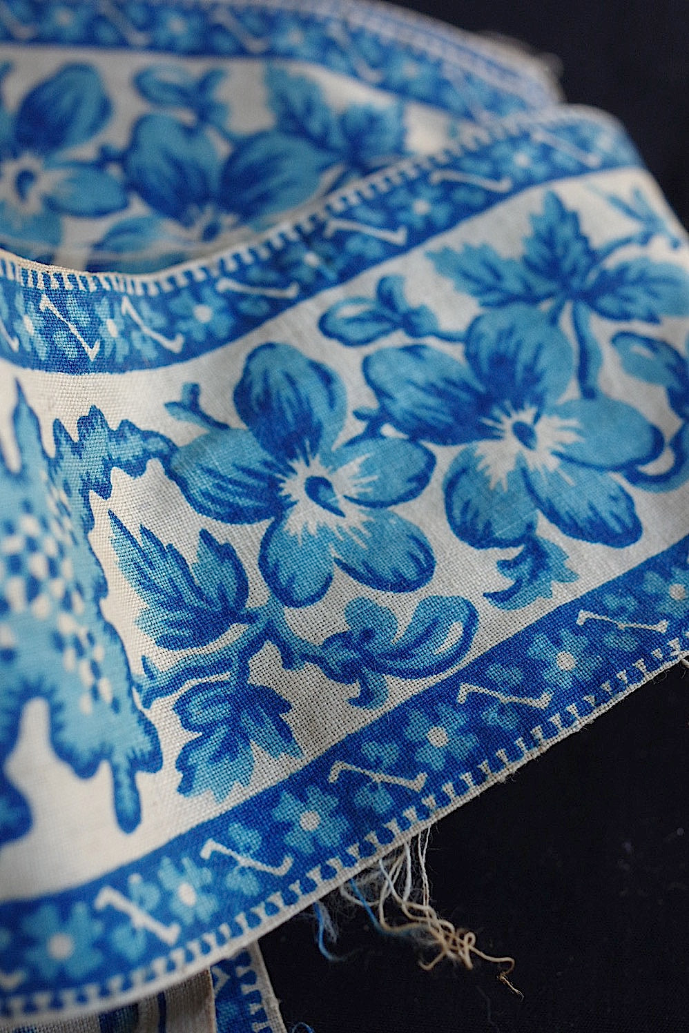 ruban  antique アンティーク リボン 花柄 1 .FR A Ll'EPOQUE