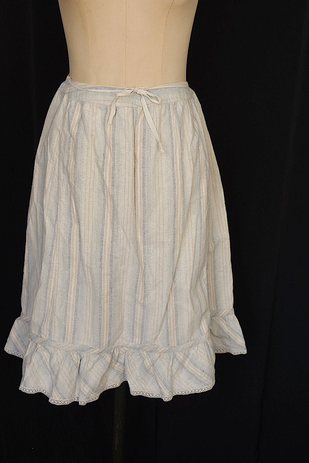 vetement antique antique skirt flannel fabric