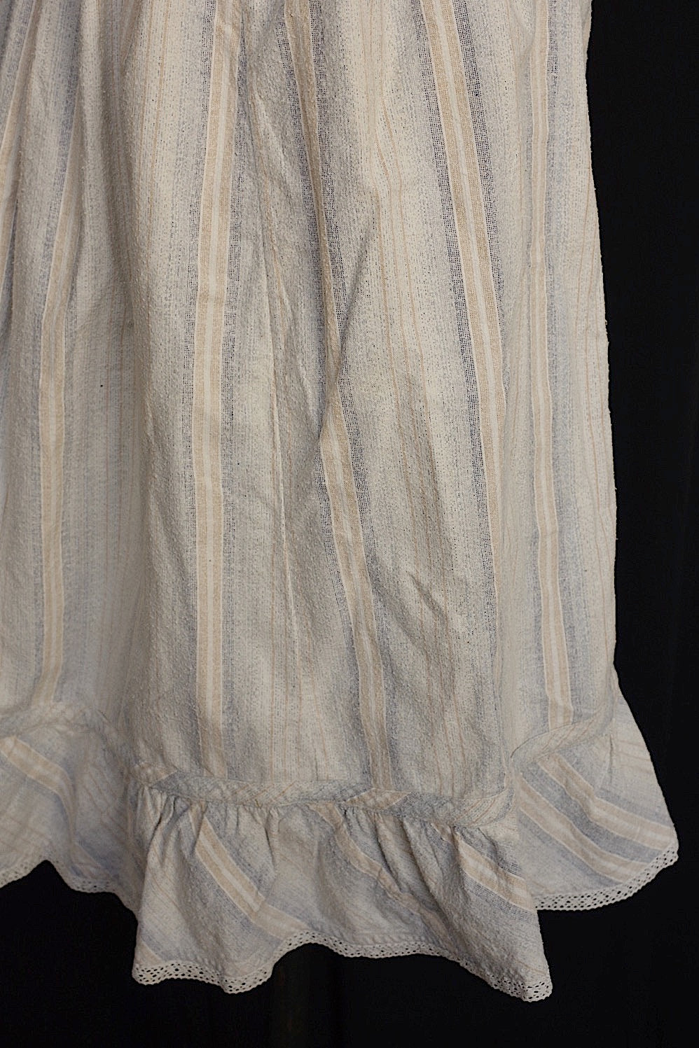 vetement antique antique skirt flannel fabric