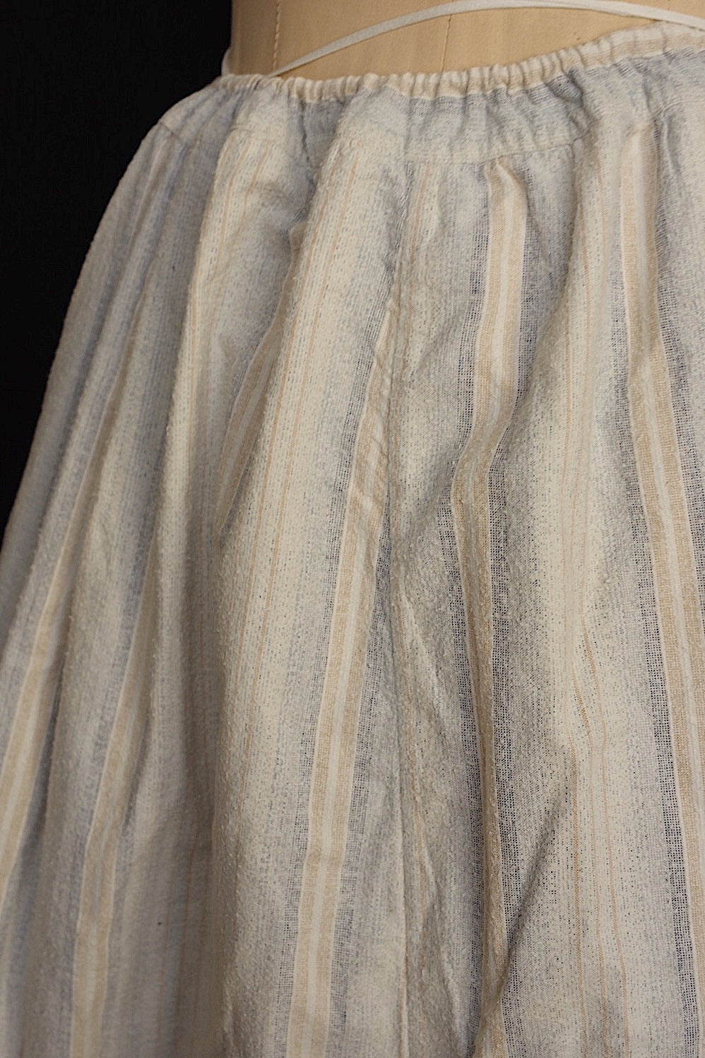 vetement antique antique skirt flannel fabric