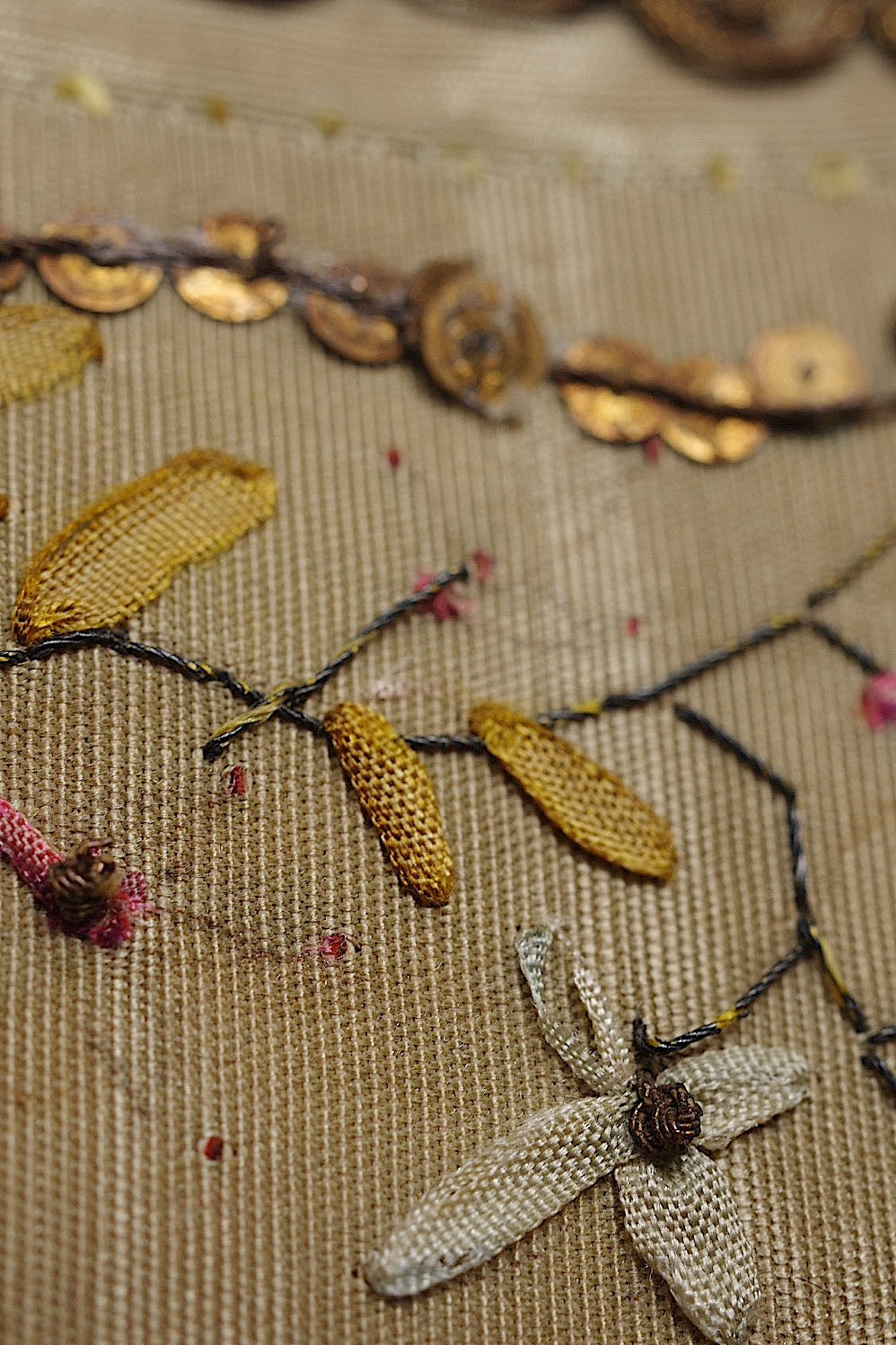 cadre antique antique embroidery frame