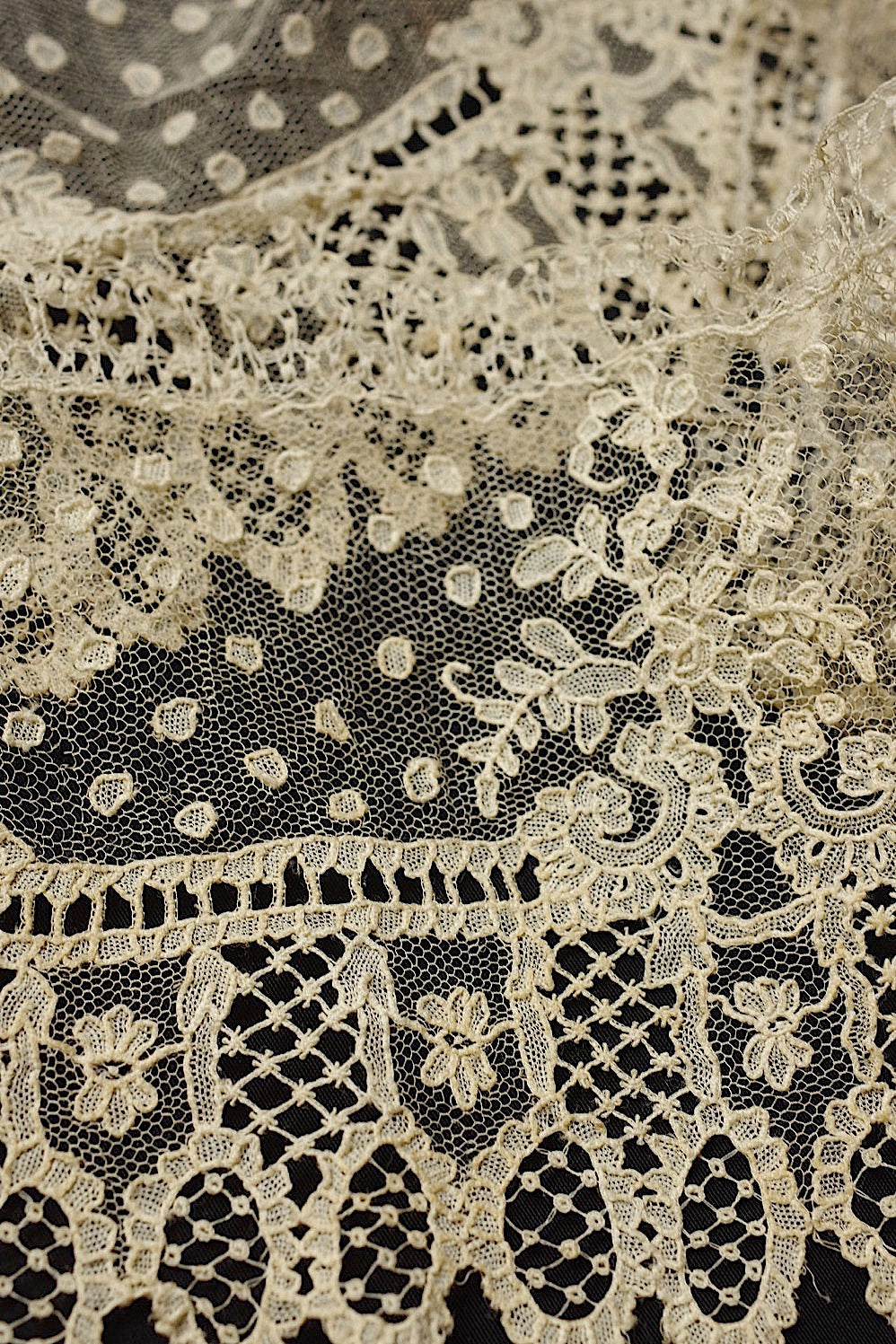 dentelle antique アンティークレース ブリュクセルレース ハギレセット