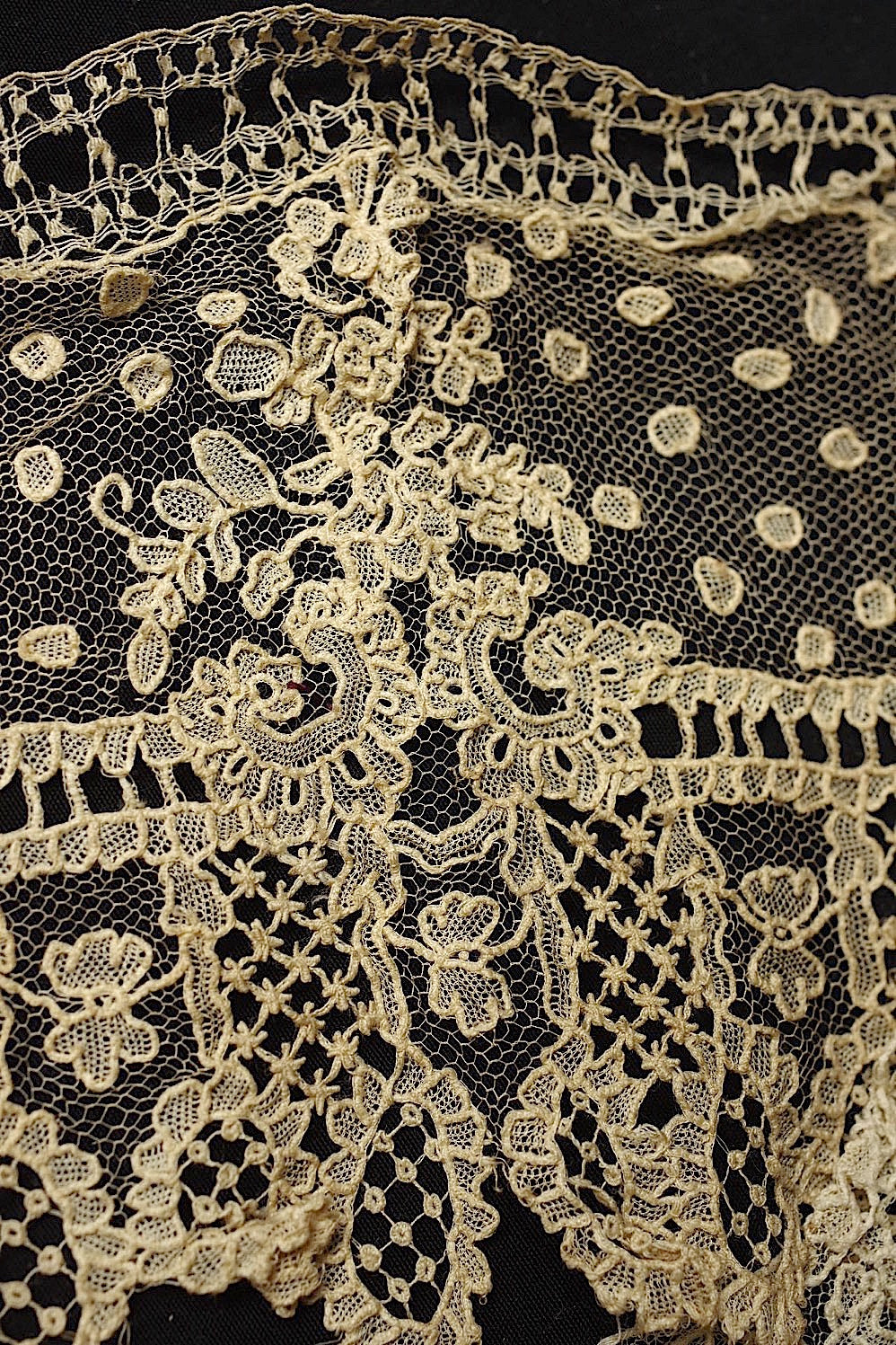 dentelle antique アンティークレース ブリュクセルレース ハギレセット