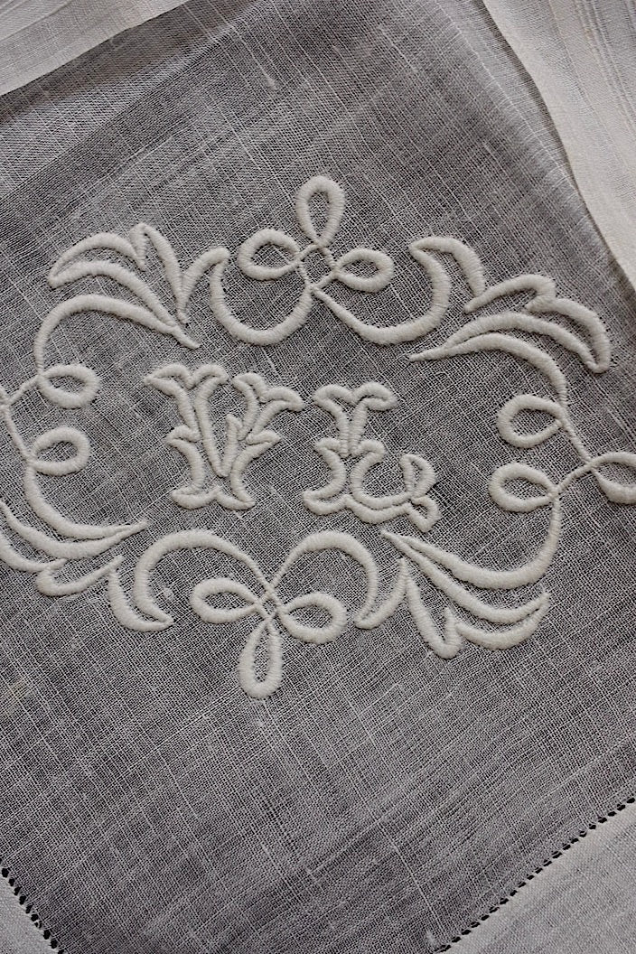 mouchoir antique アンティーク刺繍ハンカチ 2