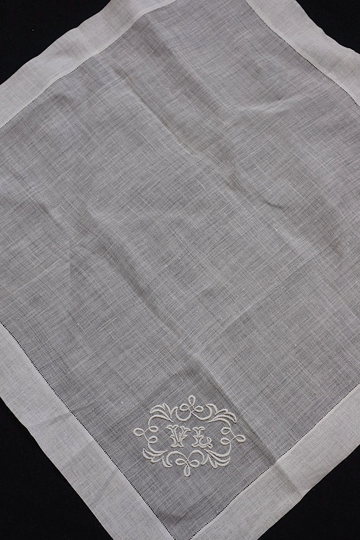 mouchoir antique アンティーク刺繍ハンカチ 2