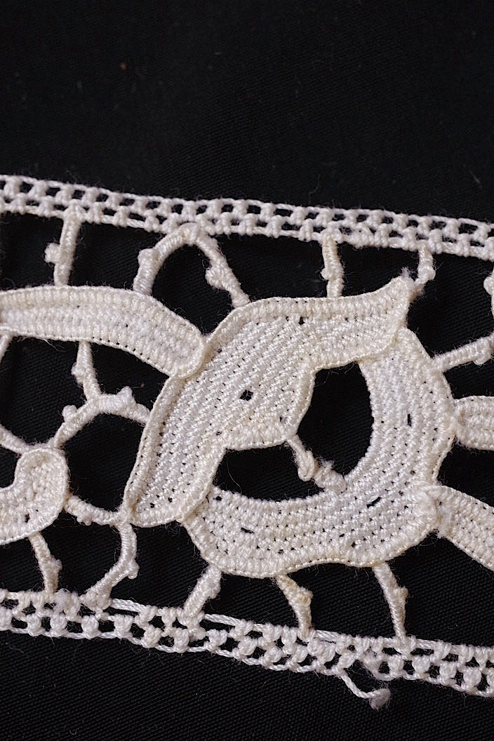 dentelle ancienne antique アンティークレース ヴニーズ 353cm
