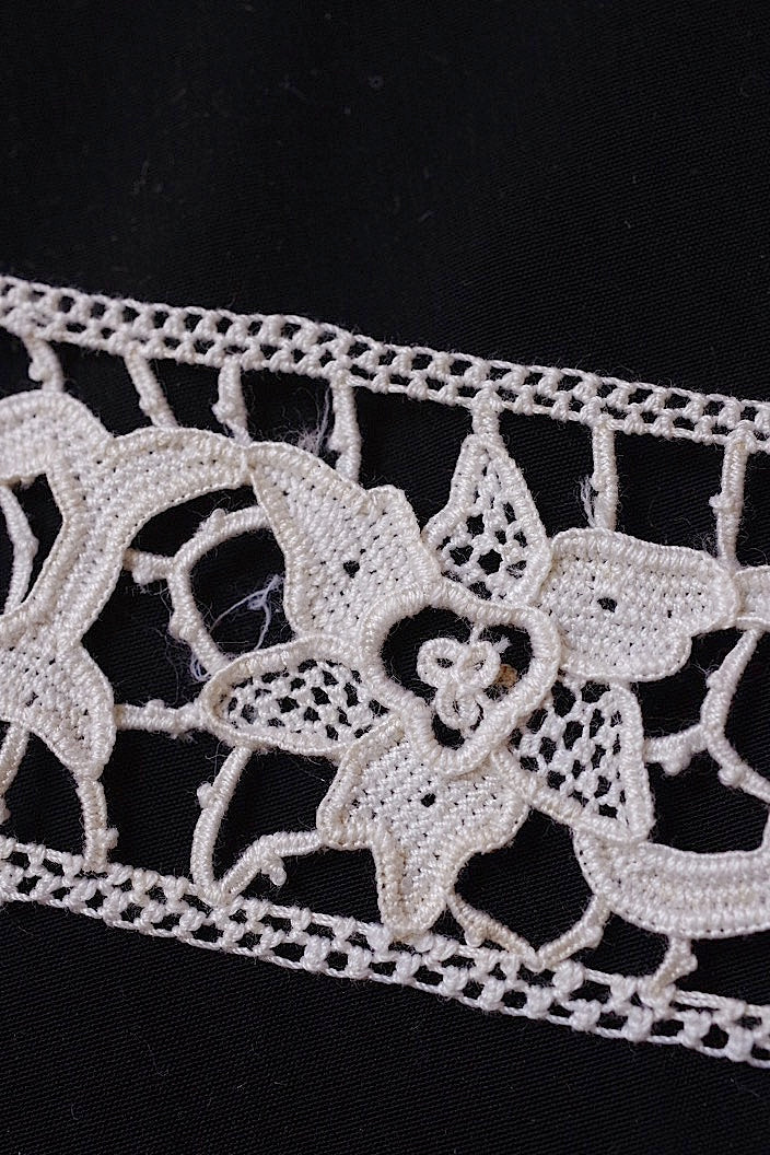 dentelle ancienne antique アンティークレース ヴニーズ 353cm