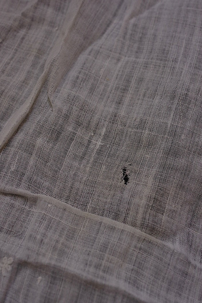 dentelle ancienne antique アンティークレース 刺繍ハギレ