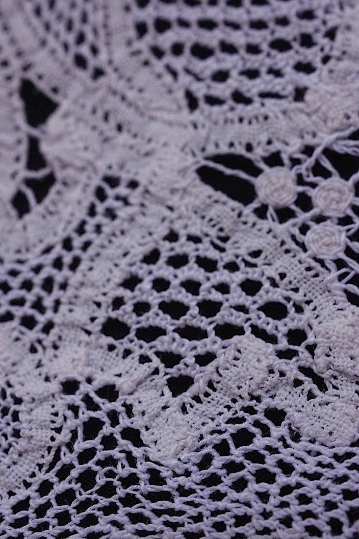 dentelle ancienne antique antique lace handkerchief 2 pieces