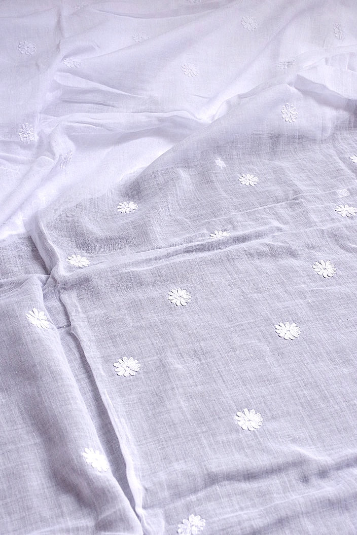 linge de maison antique アンティークステッチ刺繍生地 カーテン コーネリー