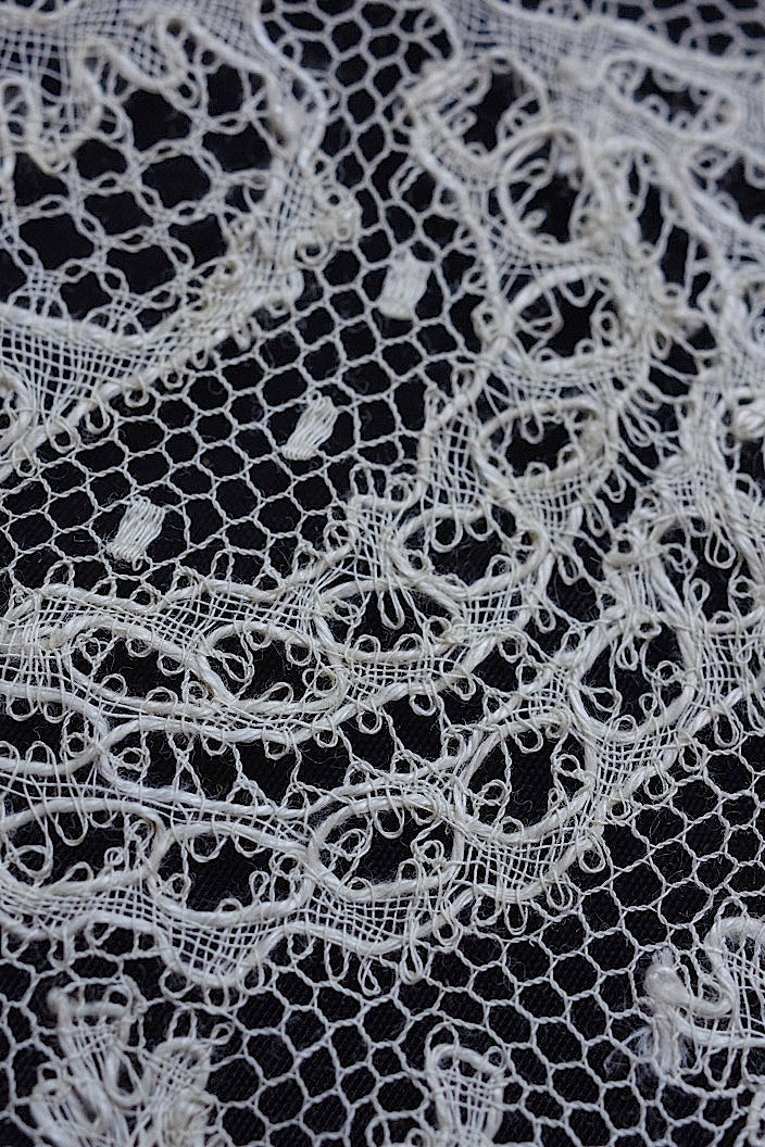 dentelle antique アンティークレース 266cm .FR a l'epoque