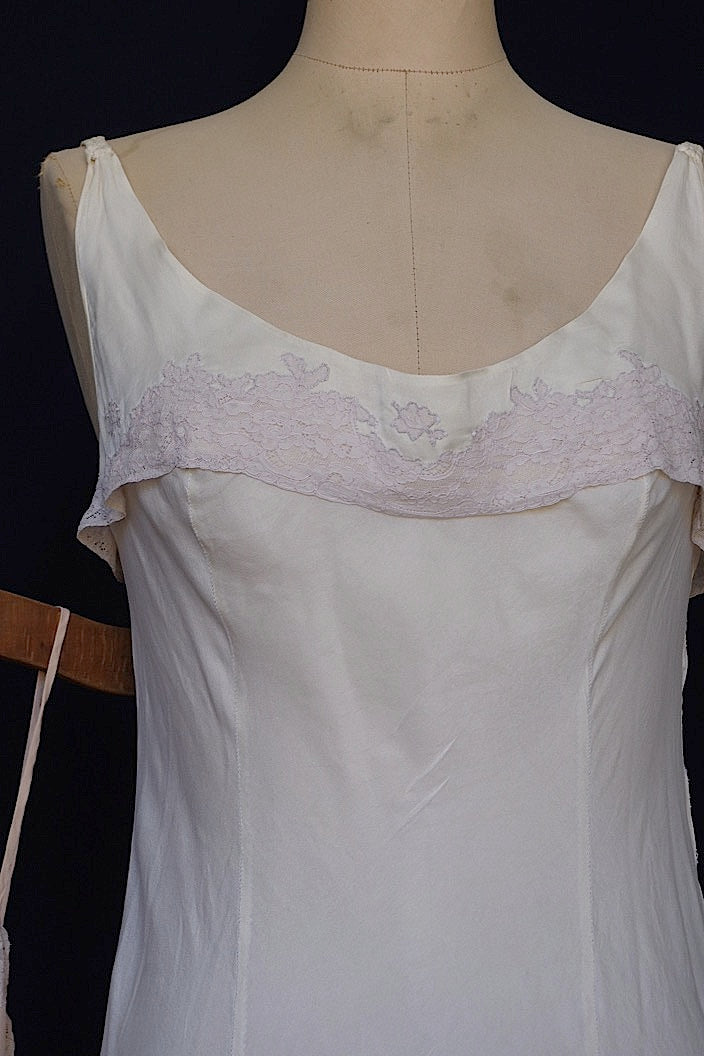 vêtement antique アンティークシルクワンピース lot1