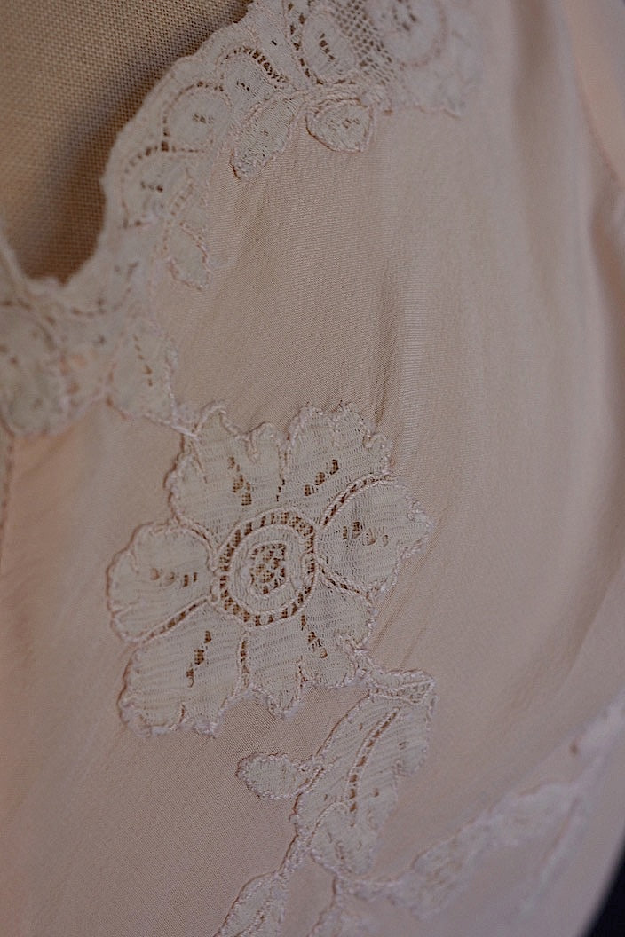 vêtement antique アンティークシルクワンピース lot1