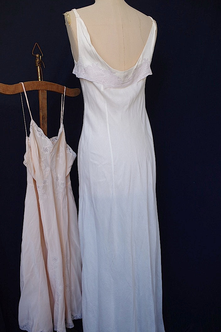 vêtement antique アンティークシルクワンピース lot1