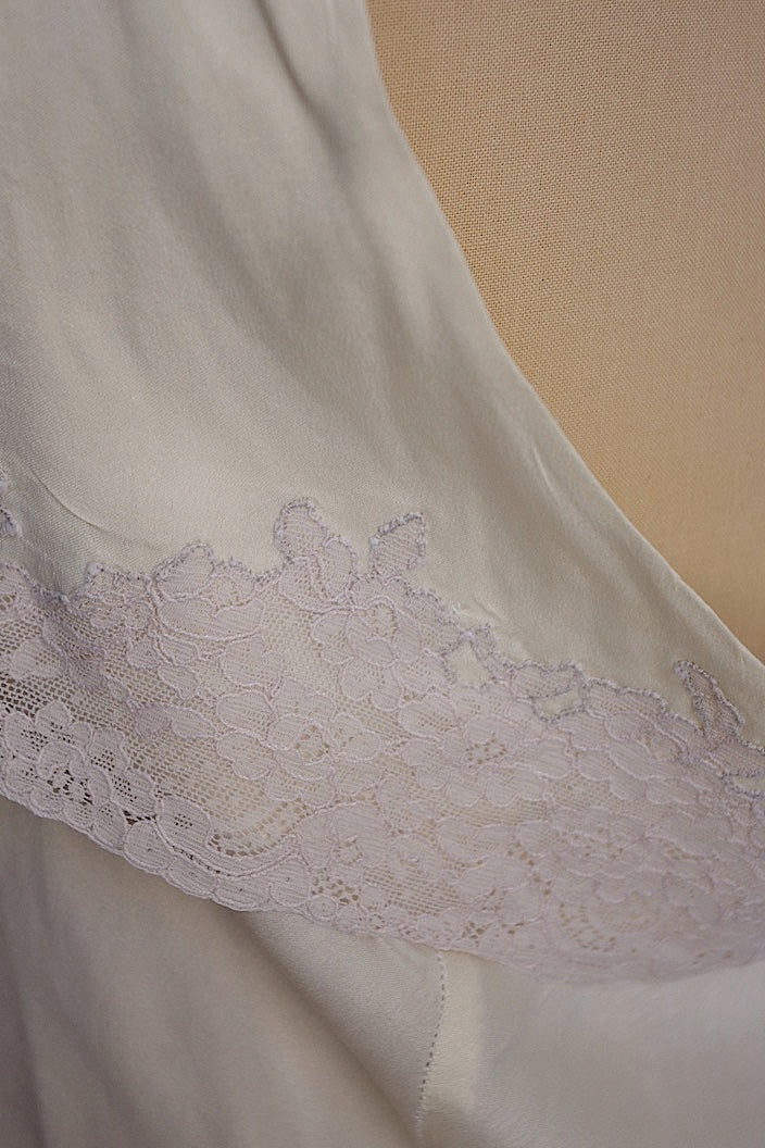 vêtement antique アンティークシルクワンピース lot1