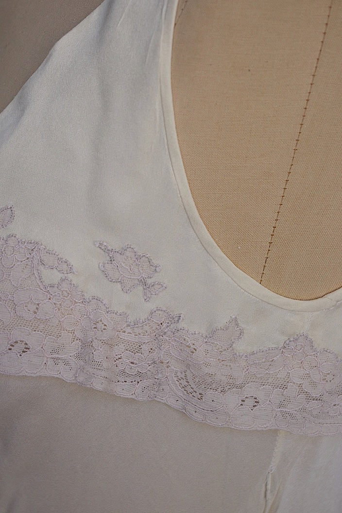 vêtement antique アンティークシルクワンピース lot1