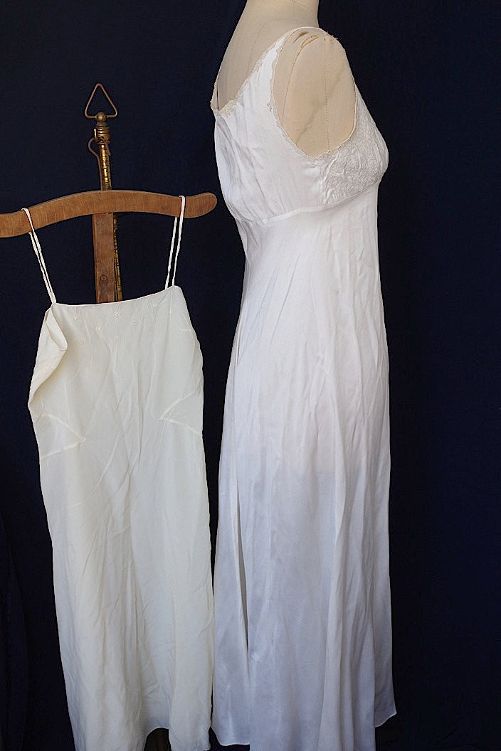 vêtement antique アンティークシルクワンピース lot2