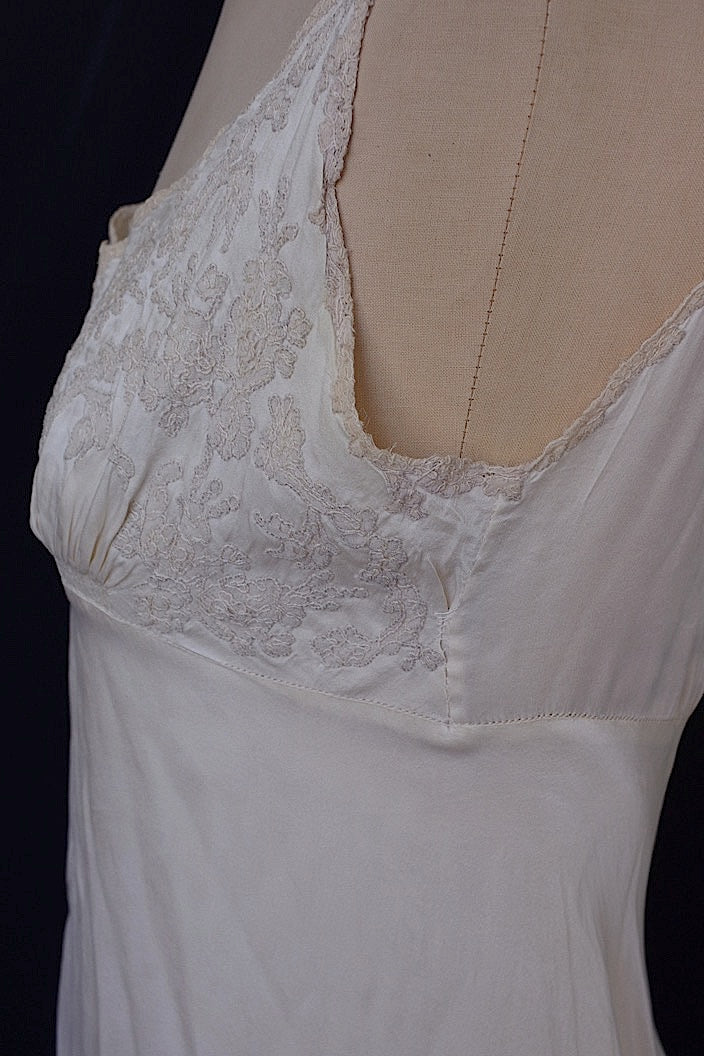 vêtement antique アンティークシルクワンピース lot2
