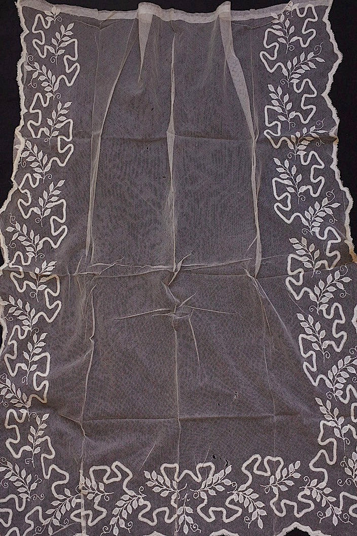 dentelle antique antique lace veil