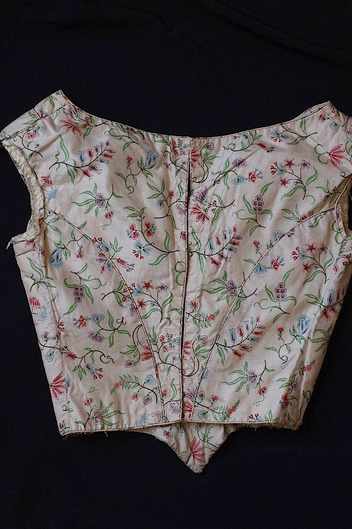 corset antique アンティーク 小花コルセット