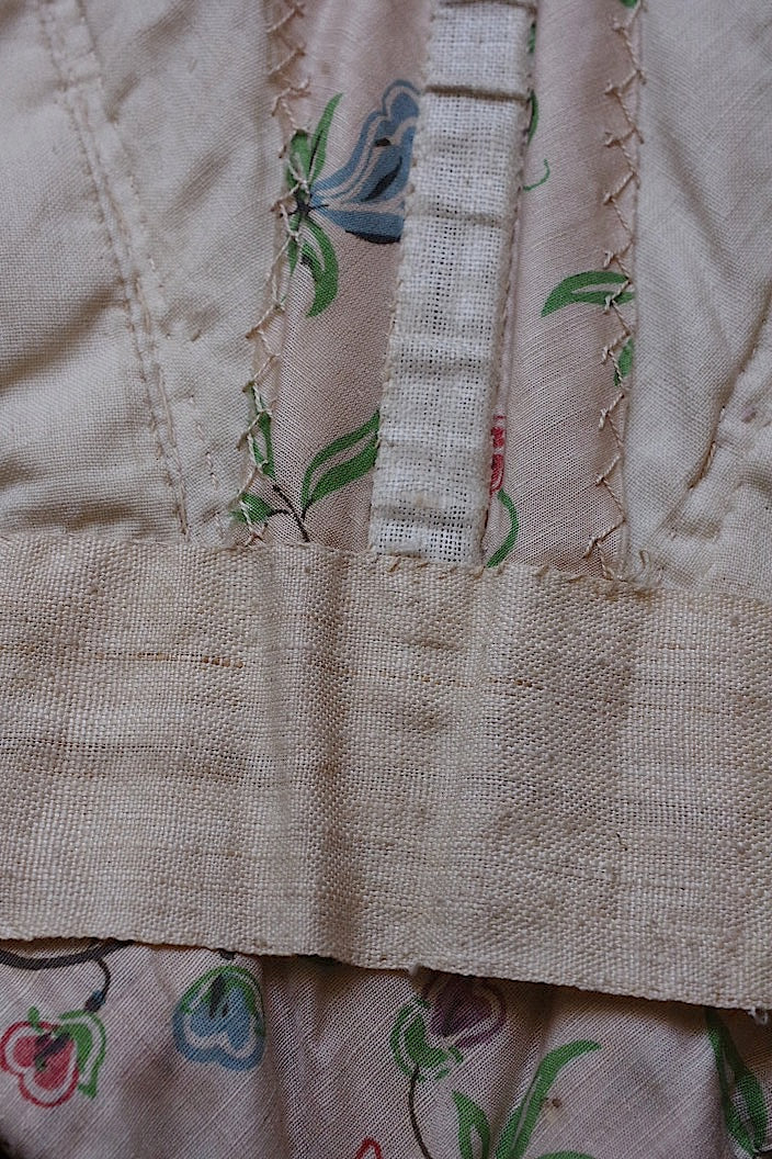 corset antique アンティーク 小花コルセット