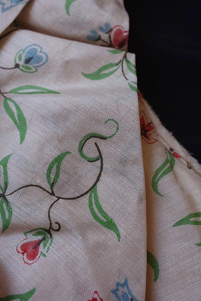 corset antique アンティーク 小花コルセット