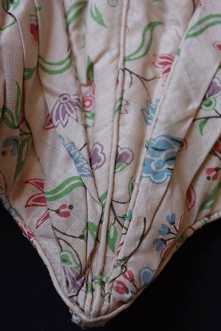 corset antique アンティーク 小花コルセット