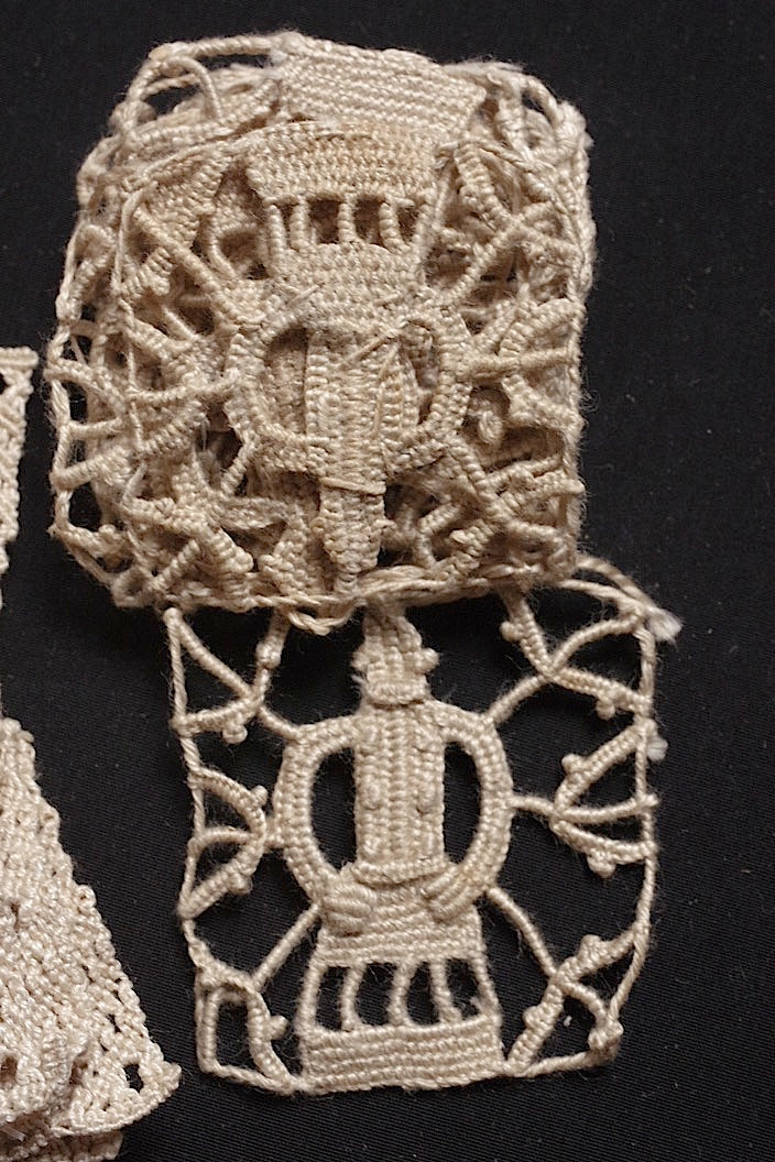 dentelle antique antique lace human pattern motif 3