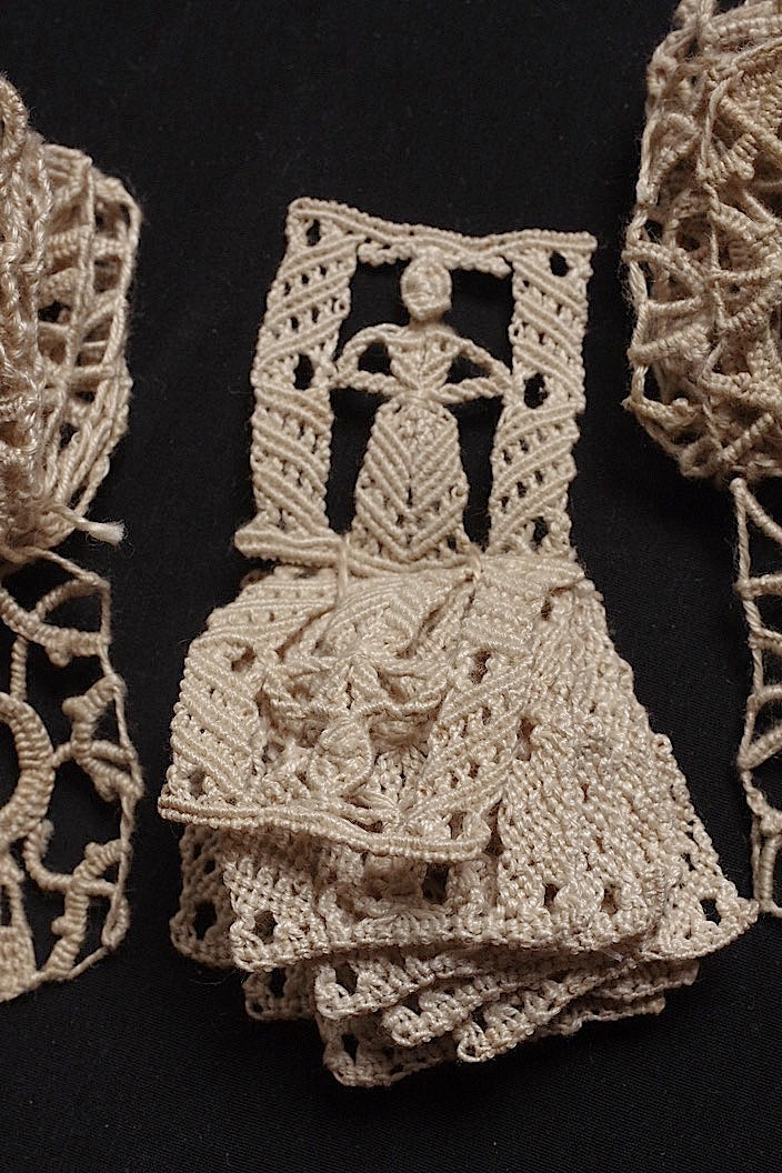 dentelle antique antique lace human pattern motif 3