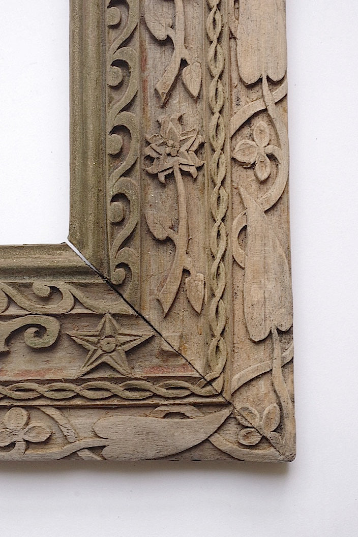 cadre antique antique wooden frame 1