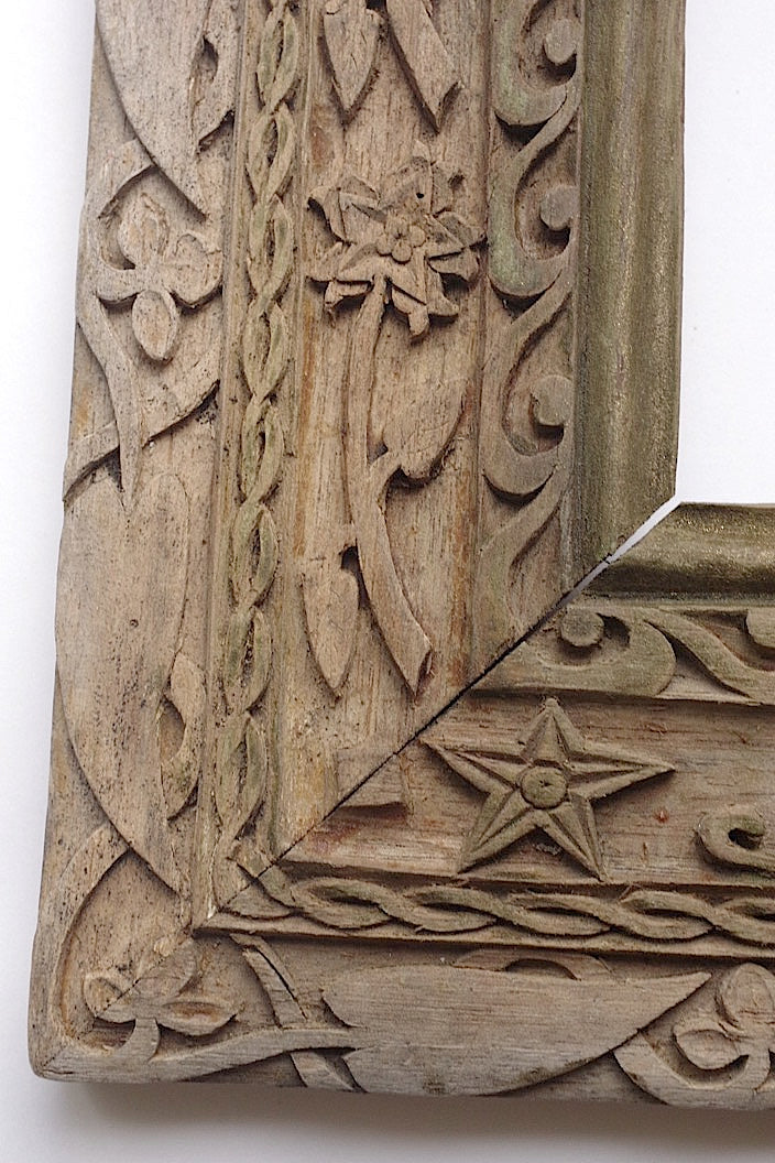 cadre antique antique wooden frame 1