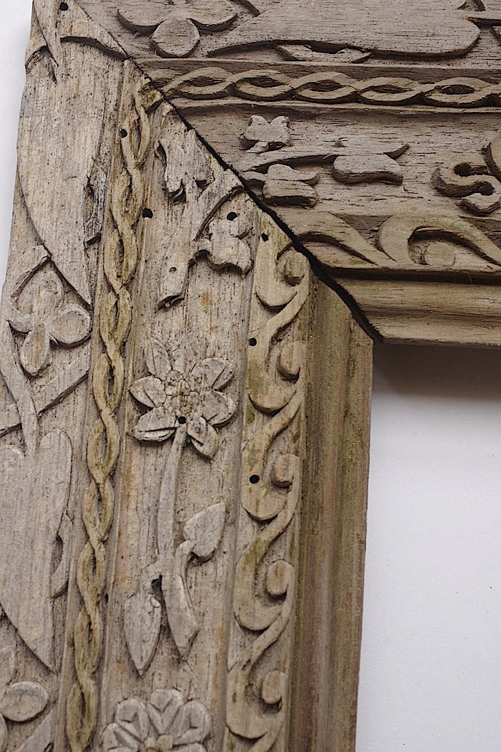cadre antique antique wooden frame 2