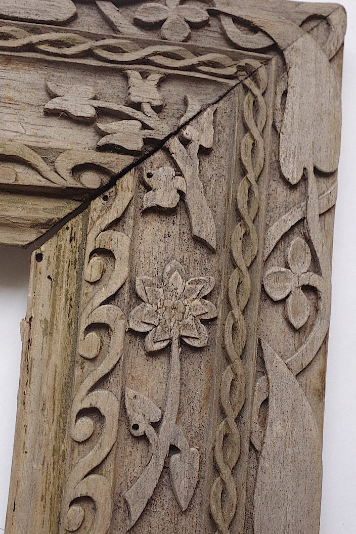 cadre antique antique wooden frame 2