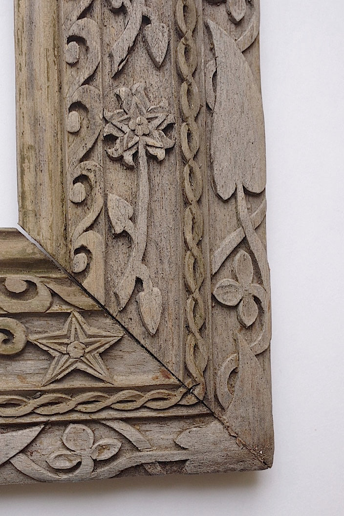 cadre antique antique wooden frame 2