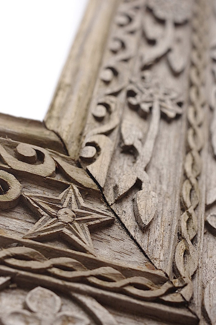 cadre antique antique wooden frame 2
