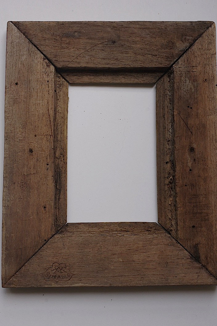 cadre antique antique wooden frame 2