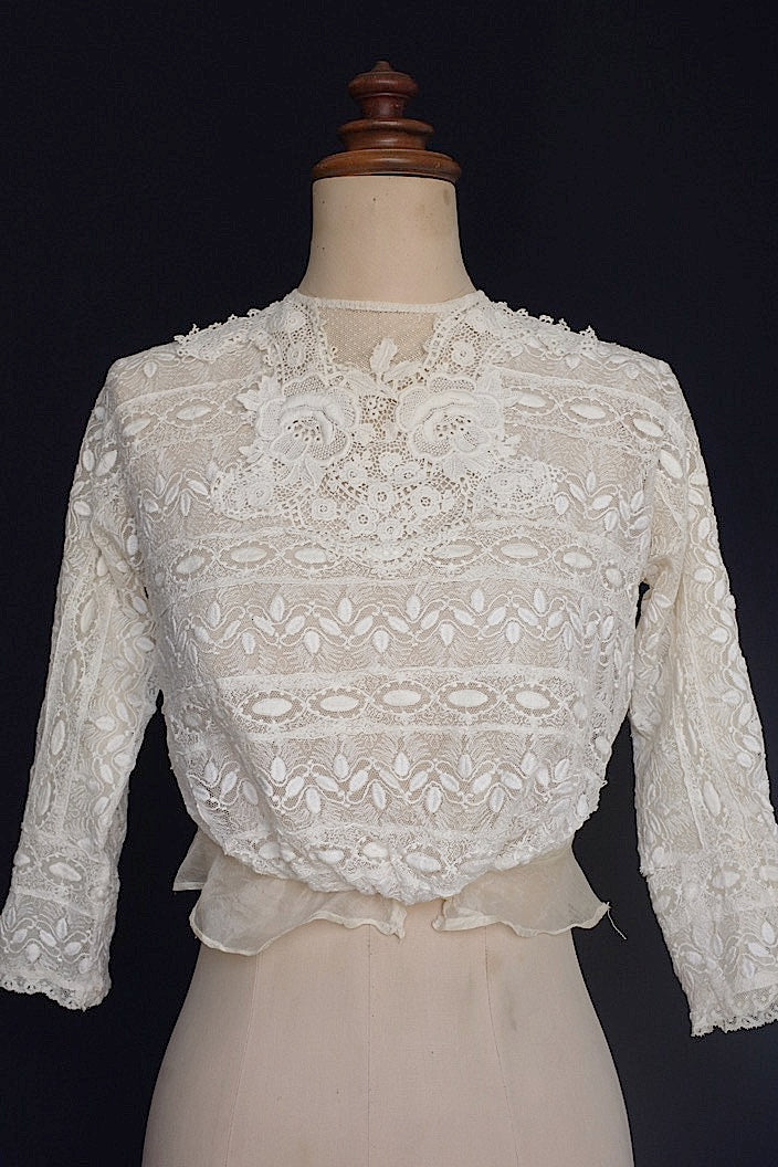 vêtement antique アンティークブラウス3