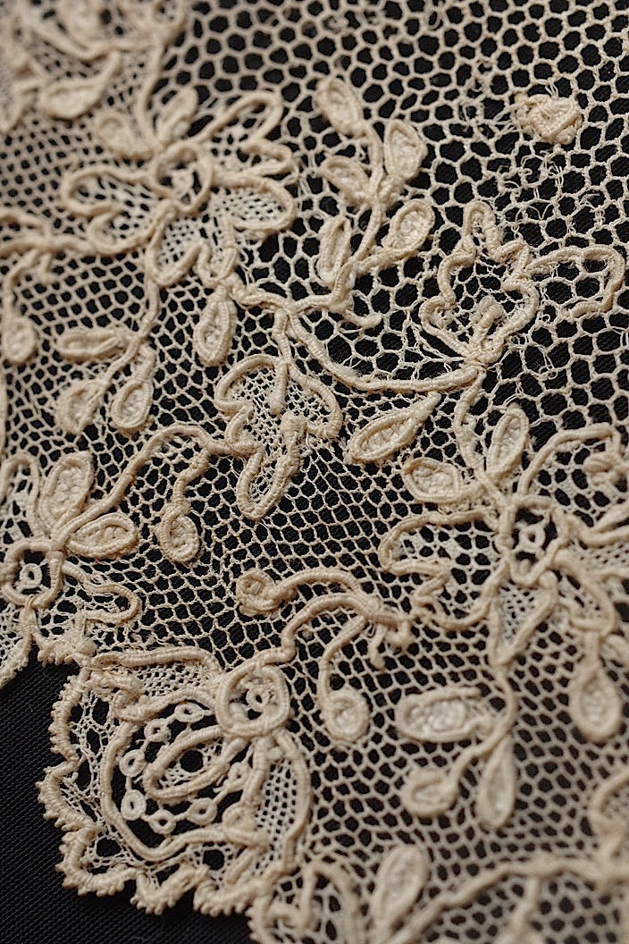 dentelle antique antique lace alencon lot 6