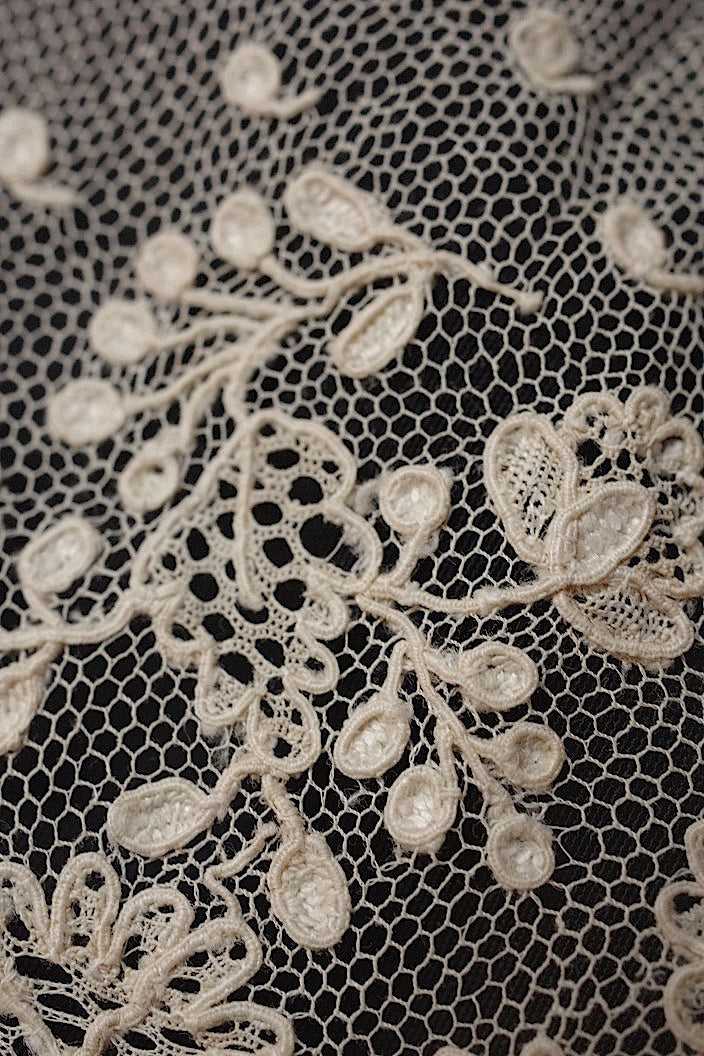 dentelle antique antique lace alencon lot 6