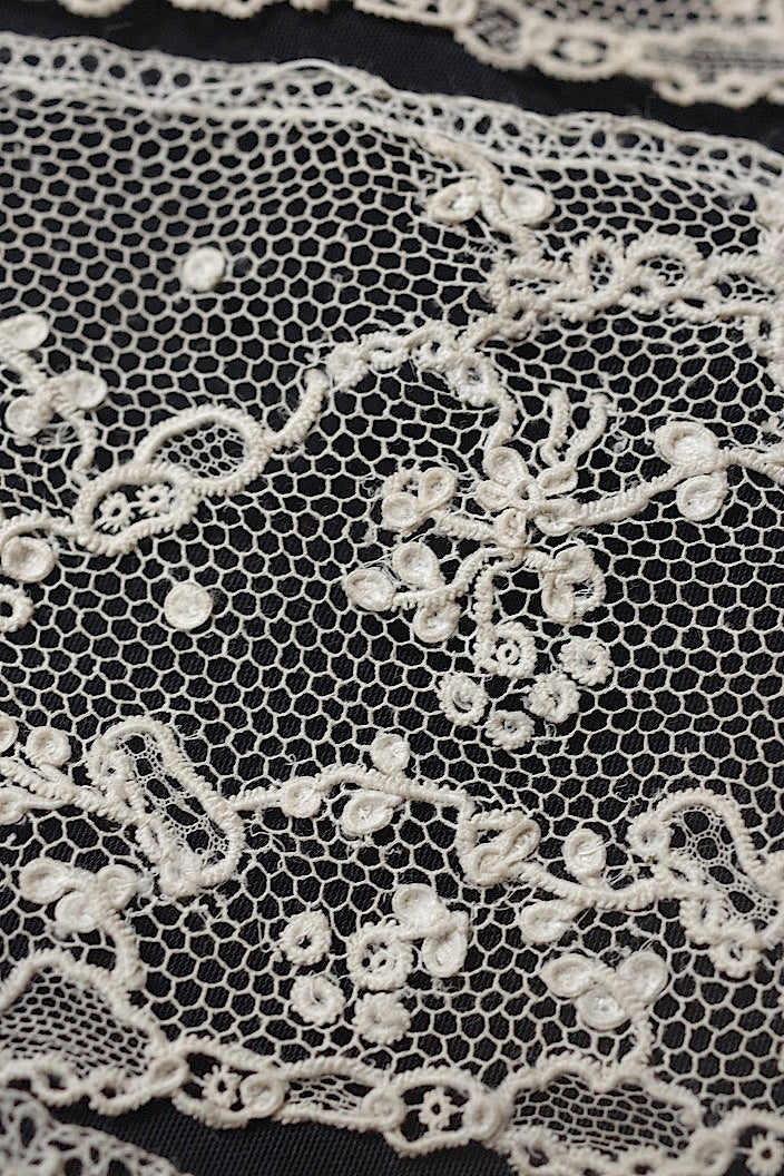 dentelle antique アンティークレース アランソンlot8 .FR a l'epoque