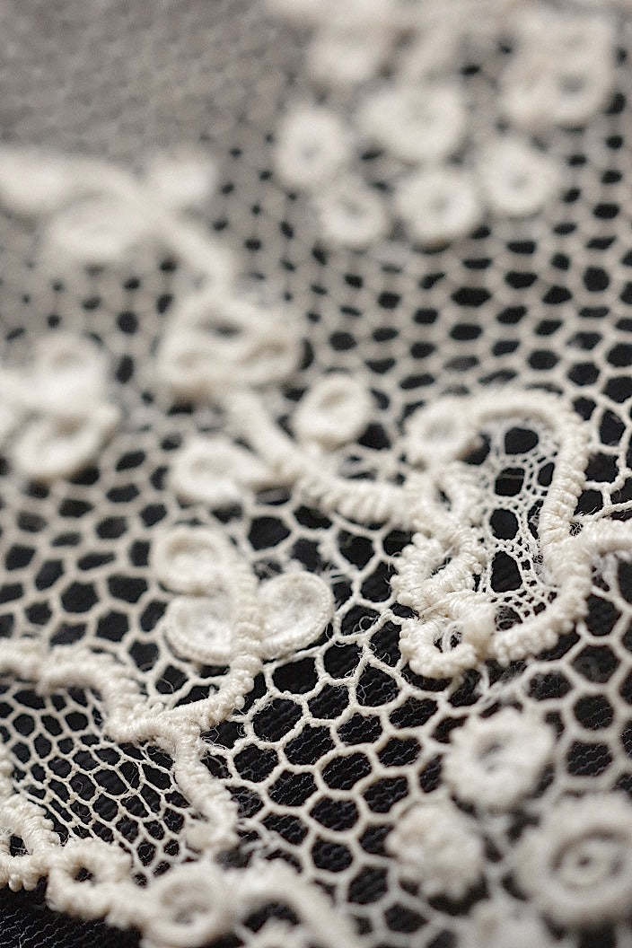 dentelle antique アンティークレース アランソンlot8 .FR a l'epoque