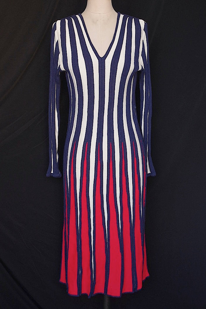 vêtement vintage vintage knit dress