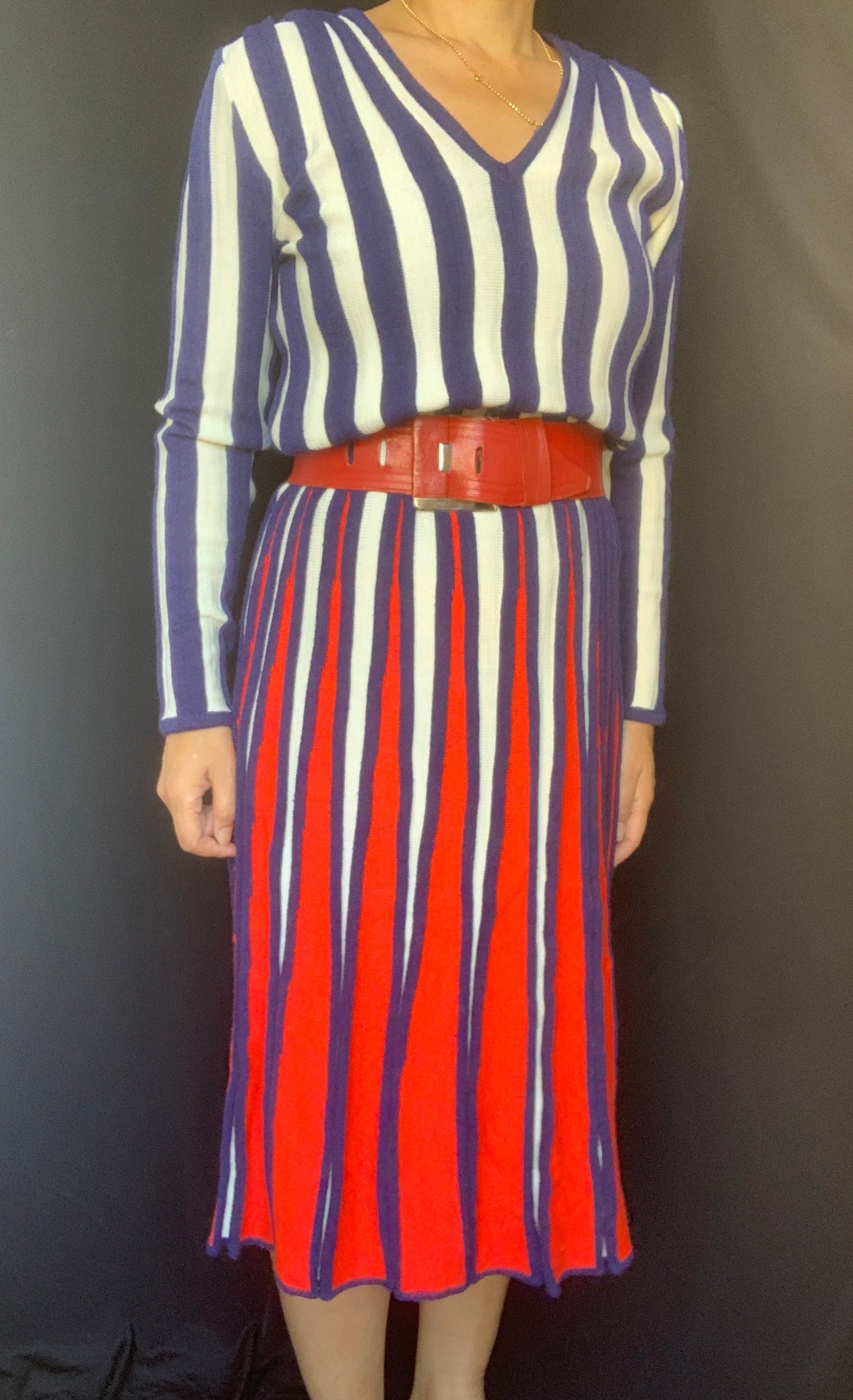 vêtement vintage vintage knit dress