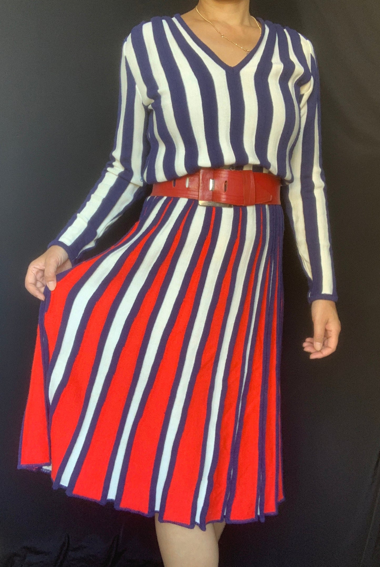 vêtement vintage vintage knit dress