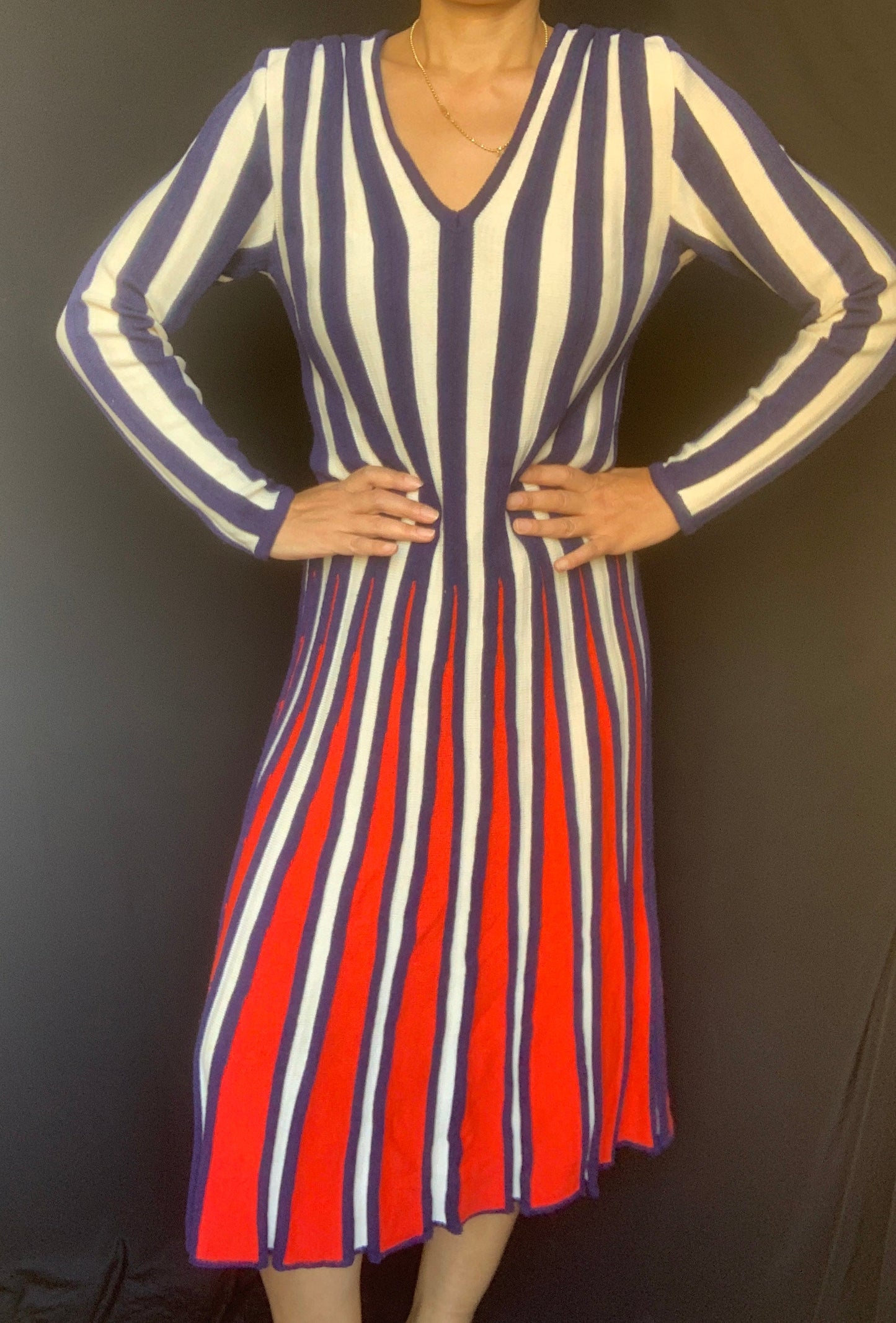 vêtement vintage vintage knit dress