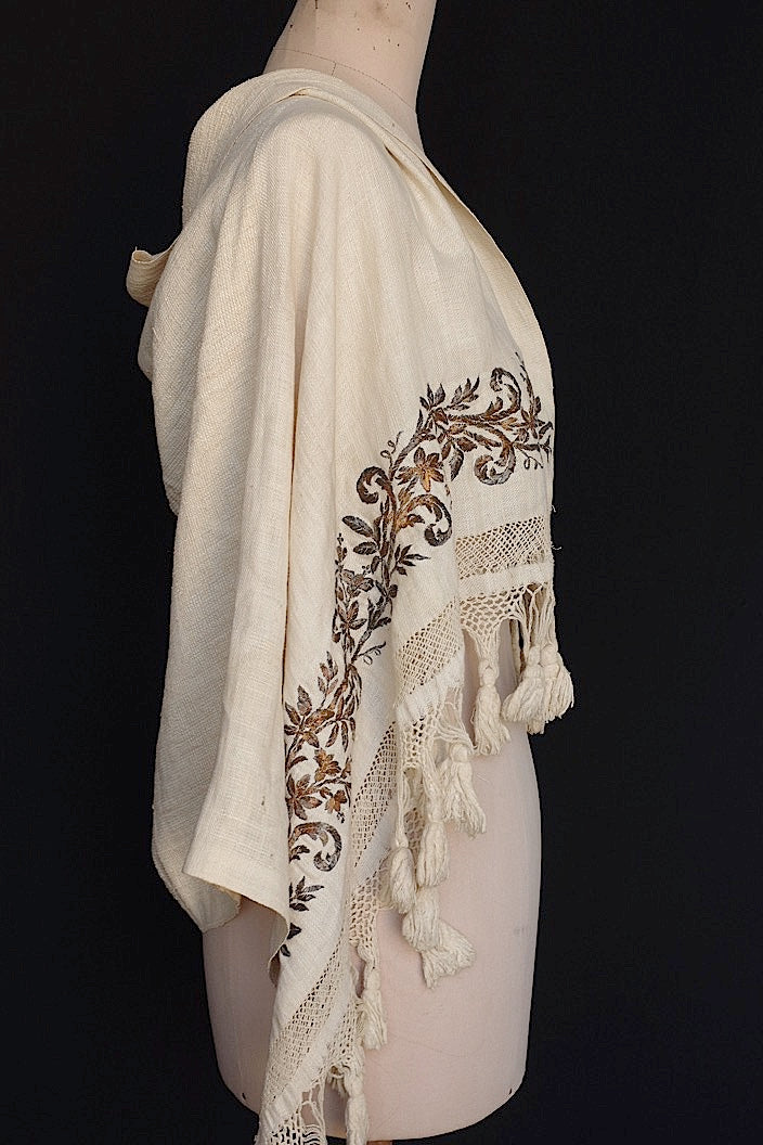 linge de maison antique アンティーク刺繍クロス オリエンタル .FR a l'epoque