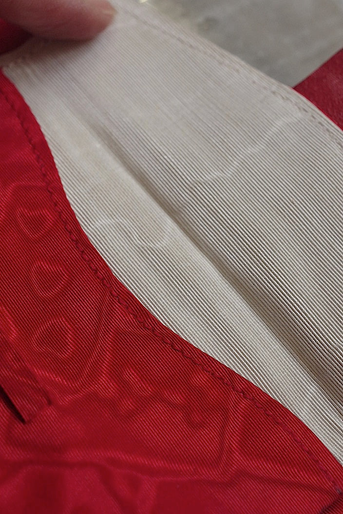 sac antique アンティークプチsac トランプ柄 .FR a l'epoque