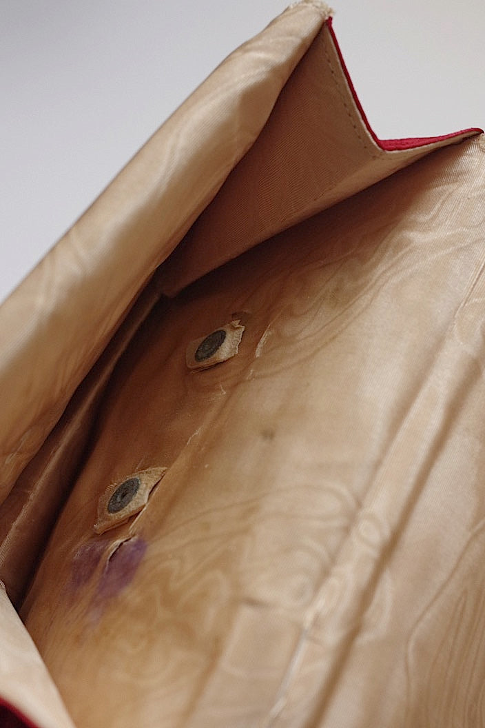 sac antique アンティークプチsac トランプ柄 .FR a l'epoque