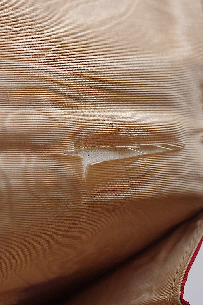 sac antique アンティークプチsac トランプ柄 .FR a l'epoque